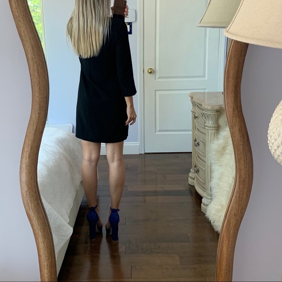 Aritzia T.Babaton Black Peephole Formal Dress - Picture 8 of 8